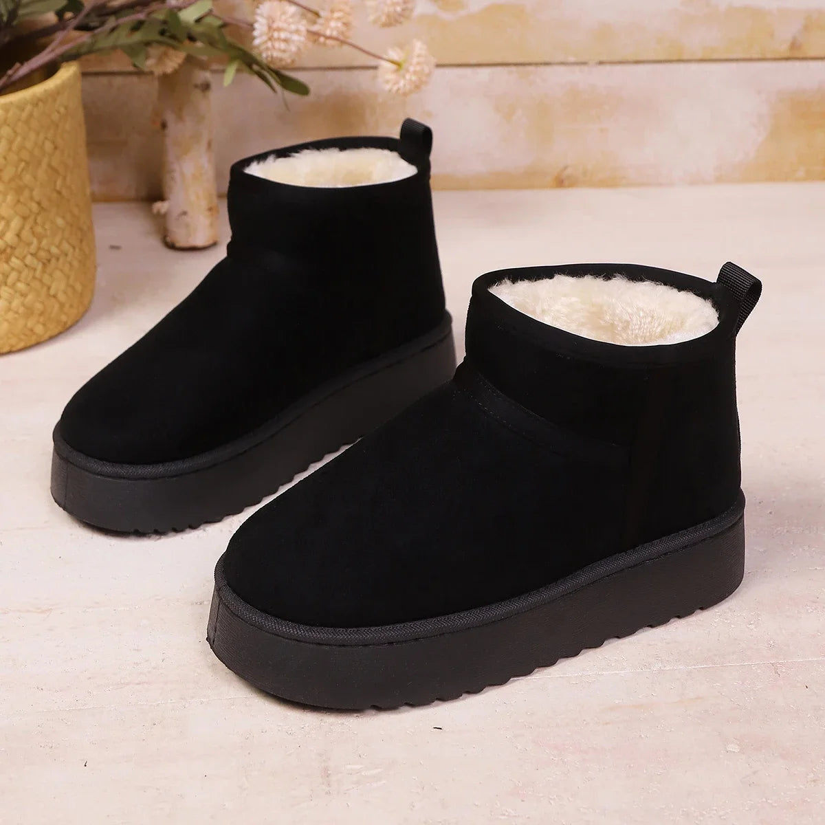 Real Sheepskin Wool Shoes
