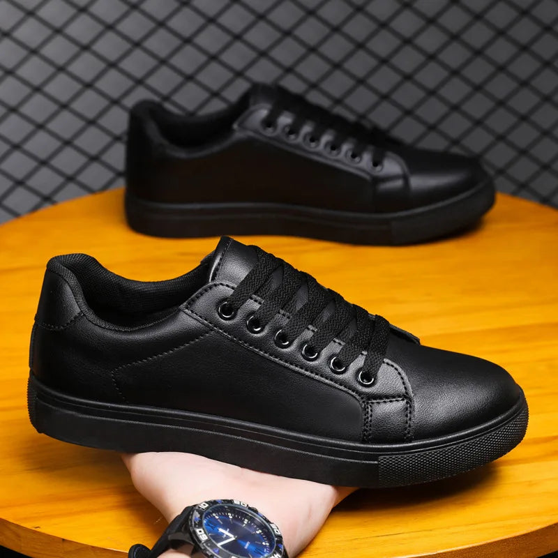White Black Men Shoes