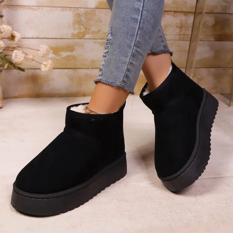 Real Sheepskin Wool Shoes