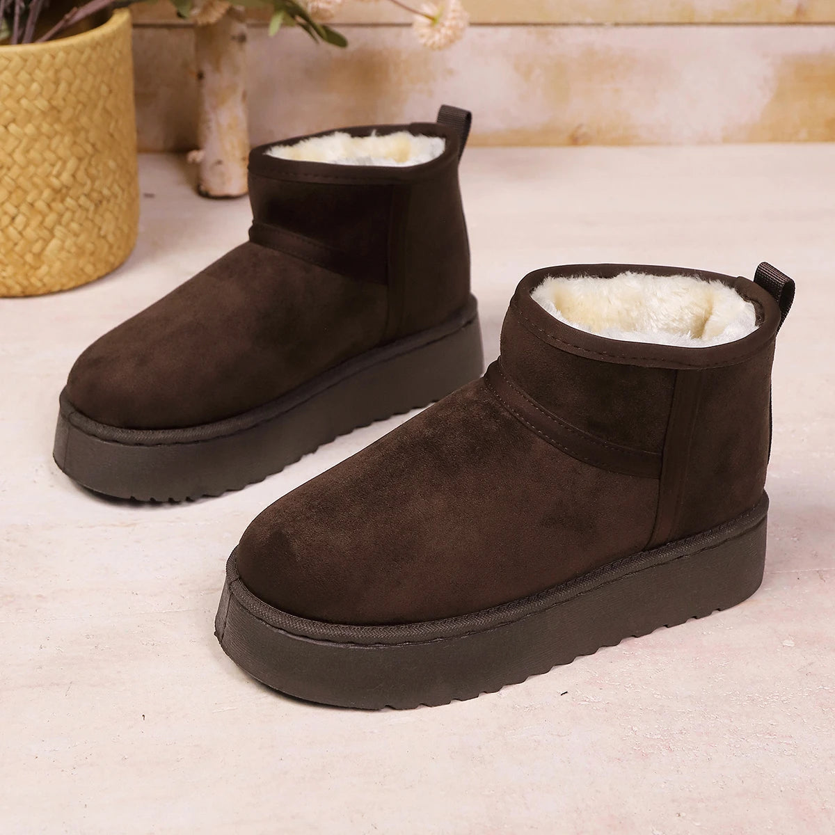 Real Sheepskin Wool Shoes